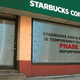 The front of a temporarily closed Starbucks in Canton, OH.